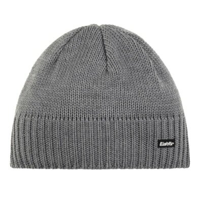 Eisbär Wintermütze (Beanie) Trop XL mit warmen Innenfleece graumelange Herren