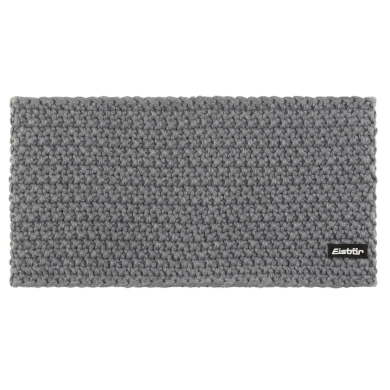 Eisbär Stirnband Jamie (Breite 13.5cm) - Futter aus Fleece - graumelange - 1 Stück