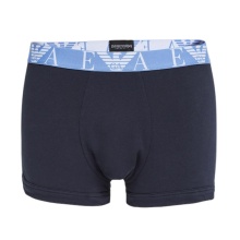 Emporio Armani Unterwäsche Boxershorts Trunk Stretch Cotton marineblau Herren - 3 Stück