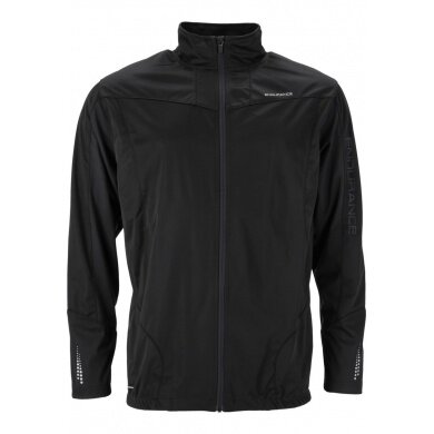 Endurance Fahrrad-Regenjacke Cluson Membrane (wasserdicht) schwarz Herren