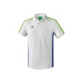 Erima Tennis-Polo Masters weiß/blau Herren