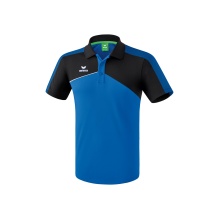 Erima Sport-Polo Premium One 2.0 royalblau/schwarz Herren