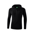 Erima Kapuzenpullover (Hoodie) Essential - Baumwolle - schwarz Herren