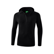 Erima Kapuzenpullover (Hoodie) Essential - Baumwolle - schwarz Herren