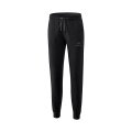 Erima Freizeithose Pant Essential Sweat (Mischgewebe) lang schwarz Damen