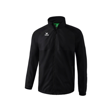 Erima Sport-Allwetterjacke Team (100% Polyester, wasserdicht) schwarz Herren