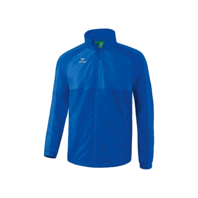 Erima Sport-Allwetterjacke Team (100% Polyester, wasserdicht) royalblau Herren