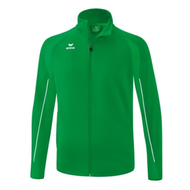 Erima Trainingsjacke Liga Star Polyester (Stehkragen, strapazierfähig) smaragdgrün/weiss Jungen