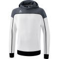 Erima Kapuzenpullover Hoodie Change (Baumwollmix) weiss/grau Herren