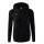 Erima Kapuzenpullover Essential Team (weiche Baumwolle, Rippbündchen) schwarz/grau Damen