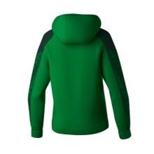 Erima Kapuzenpullover Evo Star (100% Polyester) smaragdgrün/pine Damen