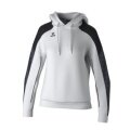 Erima Kapuzenpullover Evo Star (100% Polyester) weiss/schwarz Damen