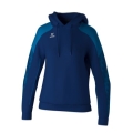 Erima Kapuzenpullover Evo Star (100% Polyester) navyblau/blau Damen