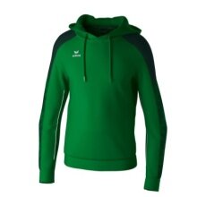 Erima Kapuzenpullover Evo Star (100% Polyester) smaragdgrün/pine Kinder