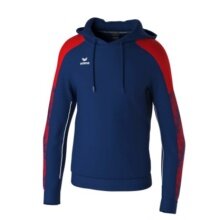 Erima Kapuzenpullover Evo Star (100% Polyester) navyblau/rot Herren