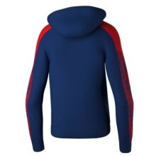 Erima Kapuzenpullover Evo Star (100% Polyester) navyblau/rot Herren