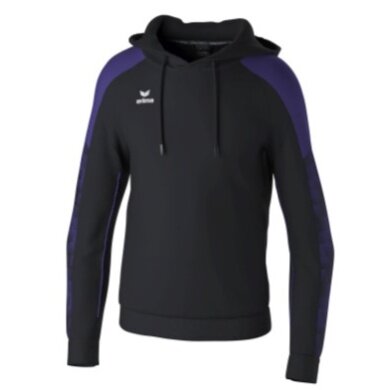 Erima Kapuzenpullover Evo Star (100% Polyester) schwarz/violett Kinder