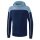 Erima Kapuzenpullover Hoodie Change (Baumwollmix) navyblau/weiss Herren