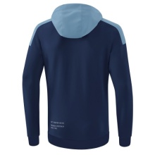 Erima Kapuzenpullover Hoodie Change (Baumwollmix) navyblau/weiss Herren