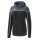 Erima Kapuzenpullover Hoodie Change (Baumwollmix) schwarz/grau Damen