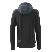 Erima Kapuzenpullover Hoodie Change (Baumwollmix) schwarz/grau Damen