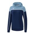 Erima Kapuzenpullover Hoodie Change (Baumwollmix) navyblau/denimblau Damen