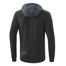 Erima Kapuzenpullover Hoodie Change (Baumwollmix) schwarz/grau Jungen