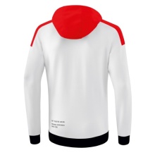 Erima Kapuzenpullover Hoodie Change (Baumwollmix) weiss/rot/schwarz Jungen