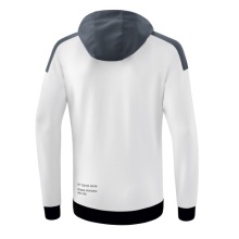 Erima Kapuzenpullover Hoodie Change (Baumwollmix) weiss/grau/schwarz Jungen