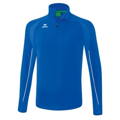 Erima Sport-Langarmshirt Liga Star Trainingstop (strapazierfähig Funktionsmaterial, Stehkragen) royalblau/weiss Jungen