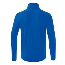 Erima Sport-Langarmshirt Liga Star Trainingstop (strapazierfähig Funktionsmaterial, Stehkragen) royalblau/weiss Herren