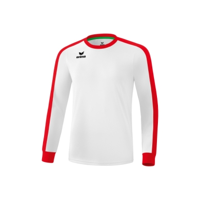 Erima Sport-Langarmshirt Trikot Retro Star (100% Polyester) weiss/rot Herren