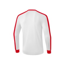 Erima Sport-Langarmshirt Trikot Retro Star (100% Polyester) weiss/rot Herren