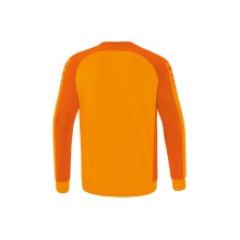 Erima Sport-Langarmshirt Six Wings Sweatshirt (Baumwollmix, funktionell) orange Jungen