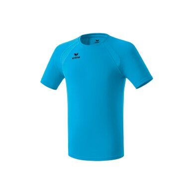 Erima Sport-Tshirt Basic Performance (100% Polyester, Mesh-Einsätze) curacaoblau Herren