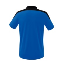 Erima Sport-Polo Change (100% rec. Polyester, schnelltrocknend Funktionsmaterial) royalblau/schwarz Herren