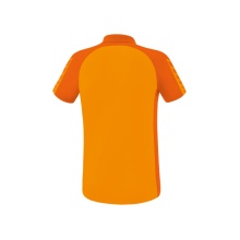 Erima Sport-Polo Six Wings (100% Polyester, schnelltrocknend, angenehmes Tragegefühl) orange Herren