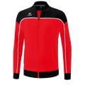 Erima Präsentationsjacke Change (100% rec. Polyester, elastisches Funktionsmaterial) rot/schwarz/weiss Herren