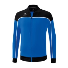 Erima Präsentationsjacke Change (100% rec. Polyester, elastisches Funktionsmaterial) royalblau/schwarz Herren