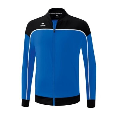 Erima Präsentationsjacke Change (100% rec. Polyester, elastisches Funktionsmaterial) royalblau/schwarz Herren