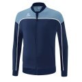 Erima Präsentationsjacke Change (100% rec. Polyester, elastisches Funktionsmaterial) navyblau/weiss Herren