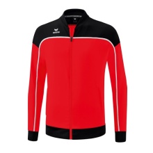 Erima Präsentationsjacke Change (100% rec. Polyester, elastisches Funktionsmaterial) rot/schwarz/weiss Jungen