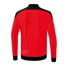 Erima Präsentationsjacke Change (100% rec. Polyester, elastisches Funktionsmaterial) rot/schwarz/weiss Jungen