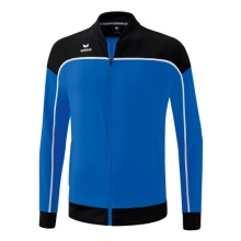 Erima Präsentationsjacke Change (100% rec. Polyester, elastisches Funktionsmaterial) royalblau/schwarz/weiss Jungen