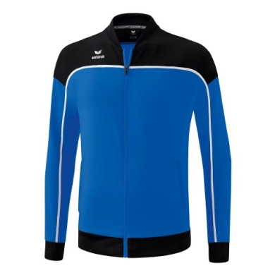 Erima Präsentationsjacke Change (100% rec. Polyester, elastisches Funktionsmaterial) royalblau/schwarz/weiss Jungen