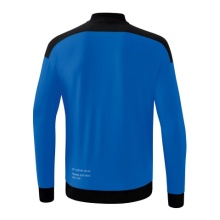 Erima Präsentationsjacke Change (100% rec. Polyester, elastisches Funktionsmaterial) royalblau/schwarz/weiss Jungen