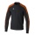 Erima Pullover Evo Star Sweatshirt (hoher Tragekomfort) schwarz/orange Herren