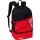 Erima Rucksack Six Wings - Multifunktionsrucksack mit Doppel-Reißverschluss - rot/schwarz