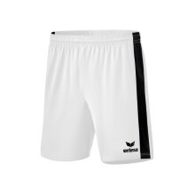 Erima Sporthose Short Retro Star ohne Innenslip weiss/schwarz Jungen