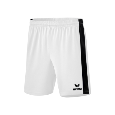 Erima Sporthose Short Retro Star ohne Innenslip weiss/schwarz Jungen